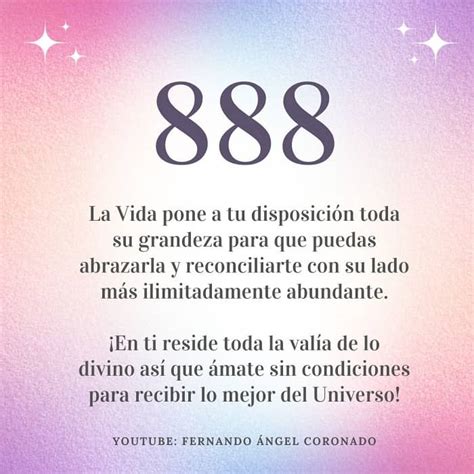 frecuencias 888|888: El Poderoso Significado Numerológico en la Vida.